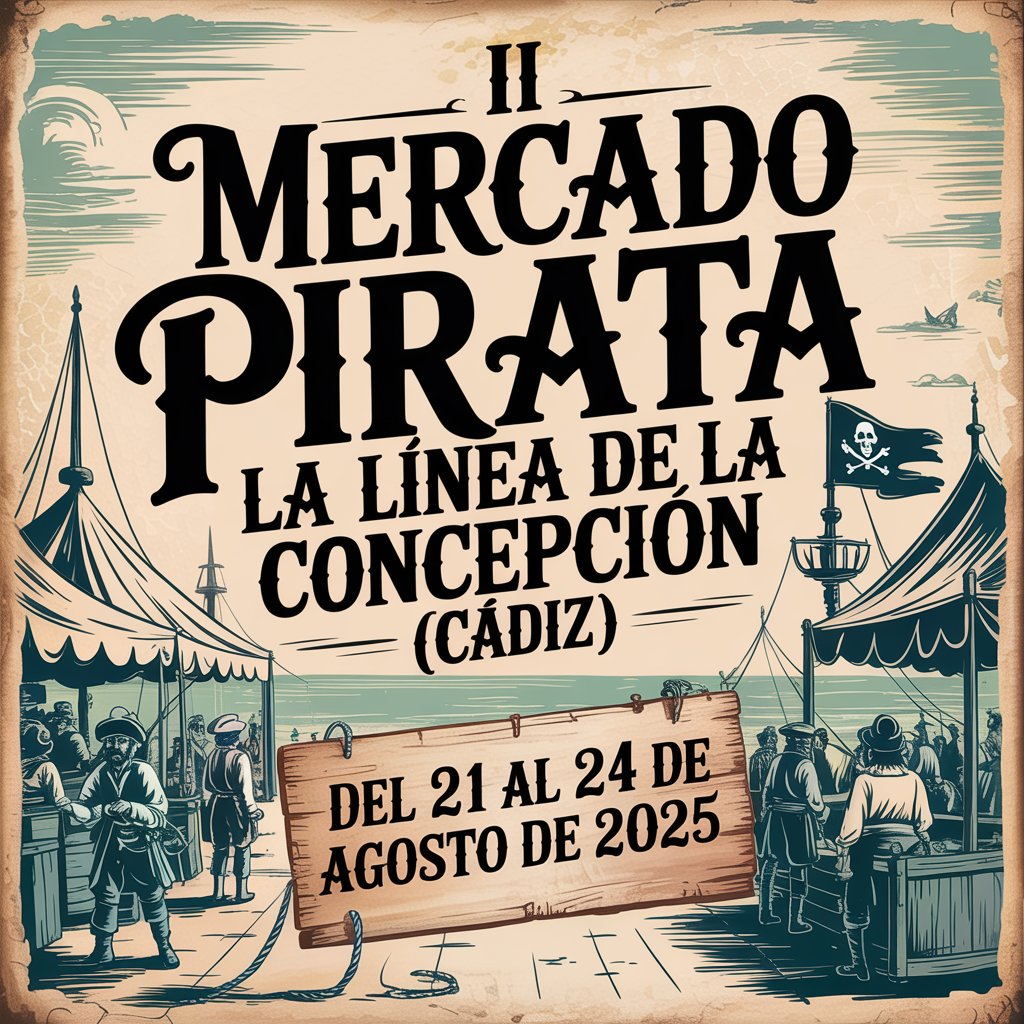 II Mercado Pirata de La Línea de la Concepción (Cádiz) 2025