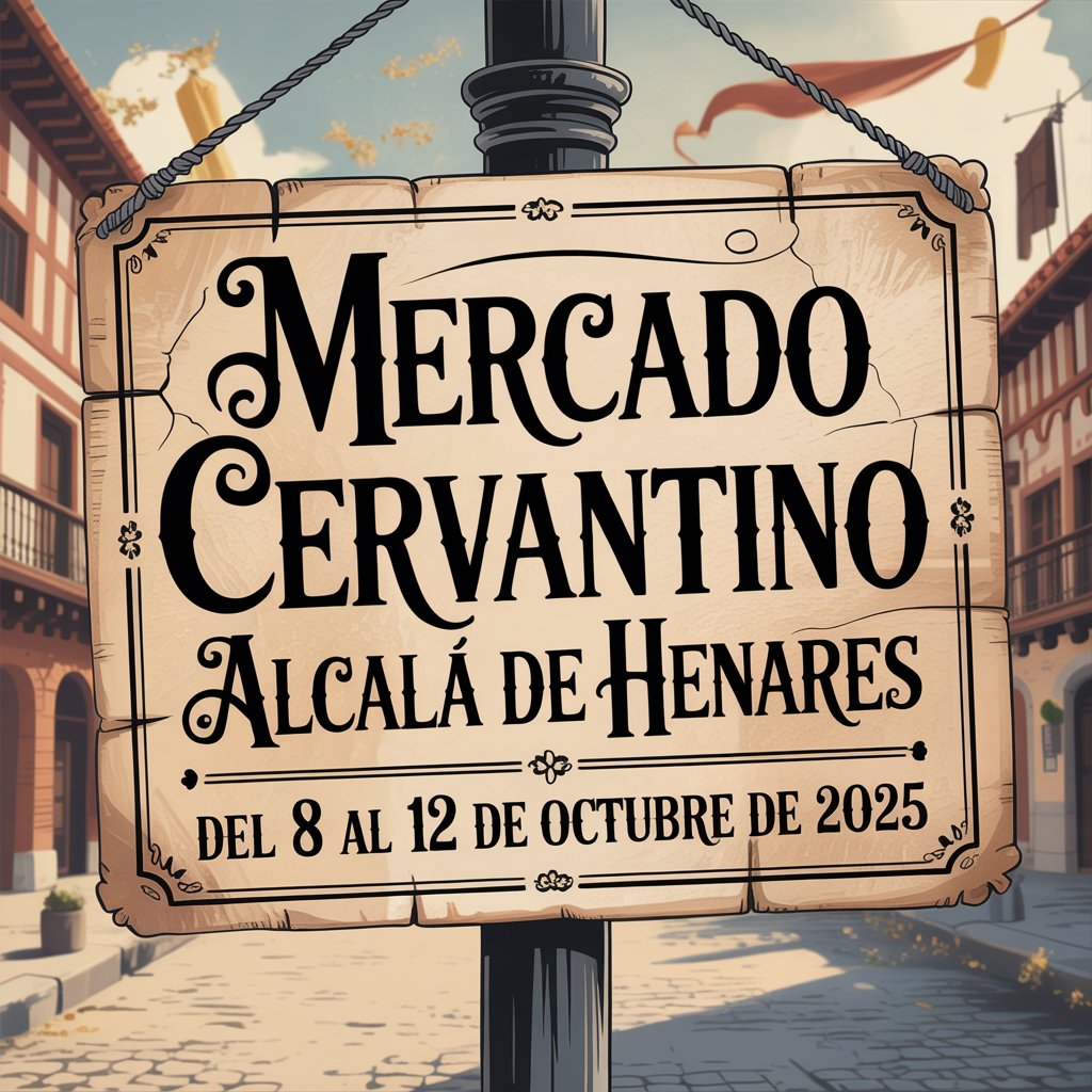 Mercado Cervantino de Alcalá de Henares (Madrid) 2025