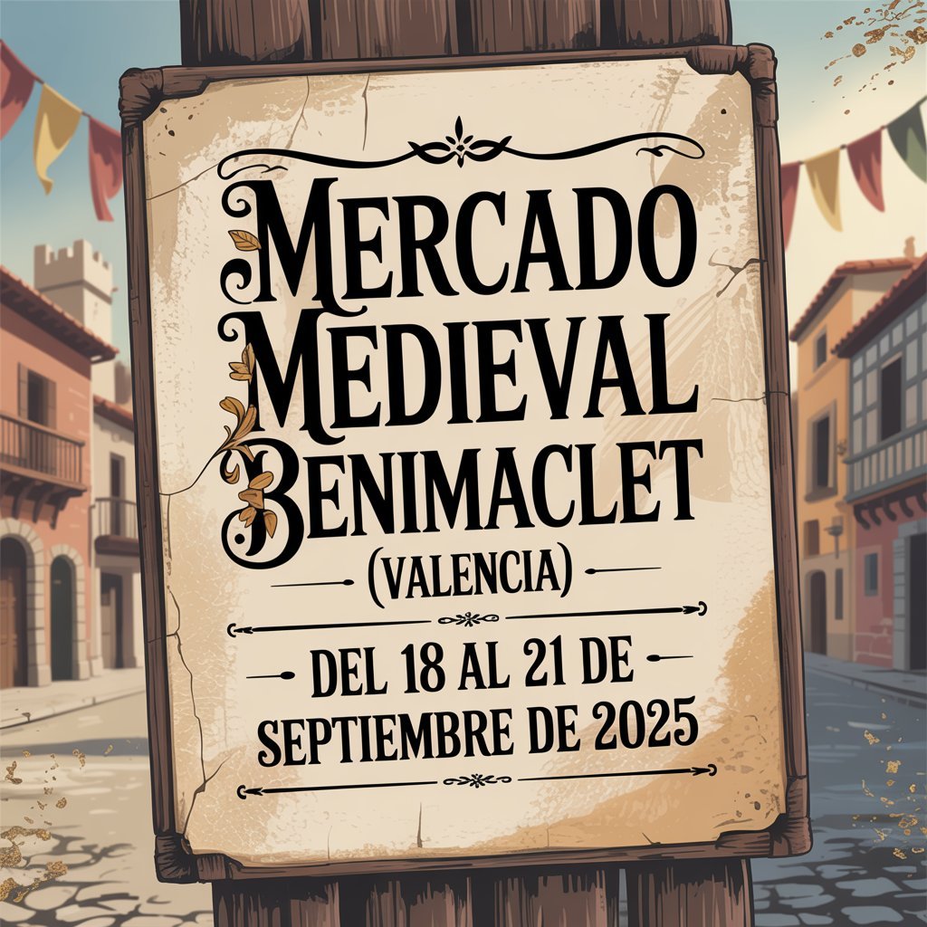 Mercado Medieval Benimaclet (Valencia) 2025