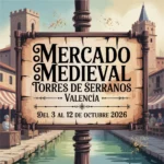 Mercado Medieval Torres de Serranos en Valencia 2026