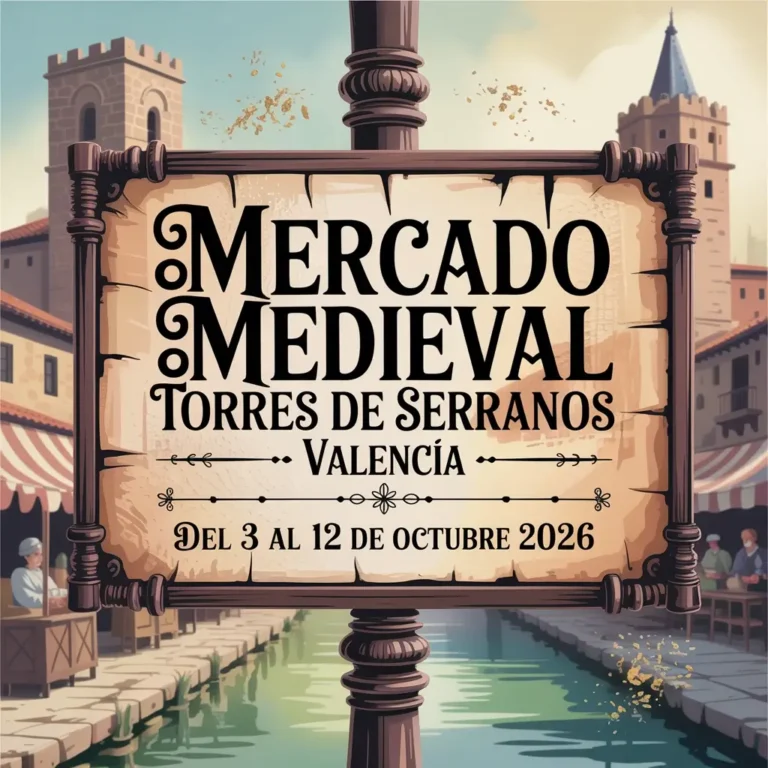 Mercado Medieval Torres de Serranos en Valencia 2026