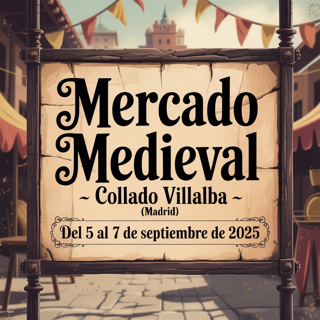Mercado Medieval de Collado Villalba (Madrid) 2025