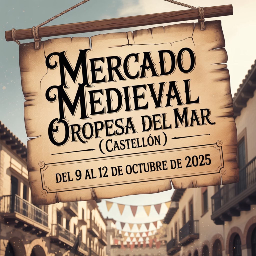 Mercado Medieval de Oropesa del Mar (Castellón) 2025