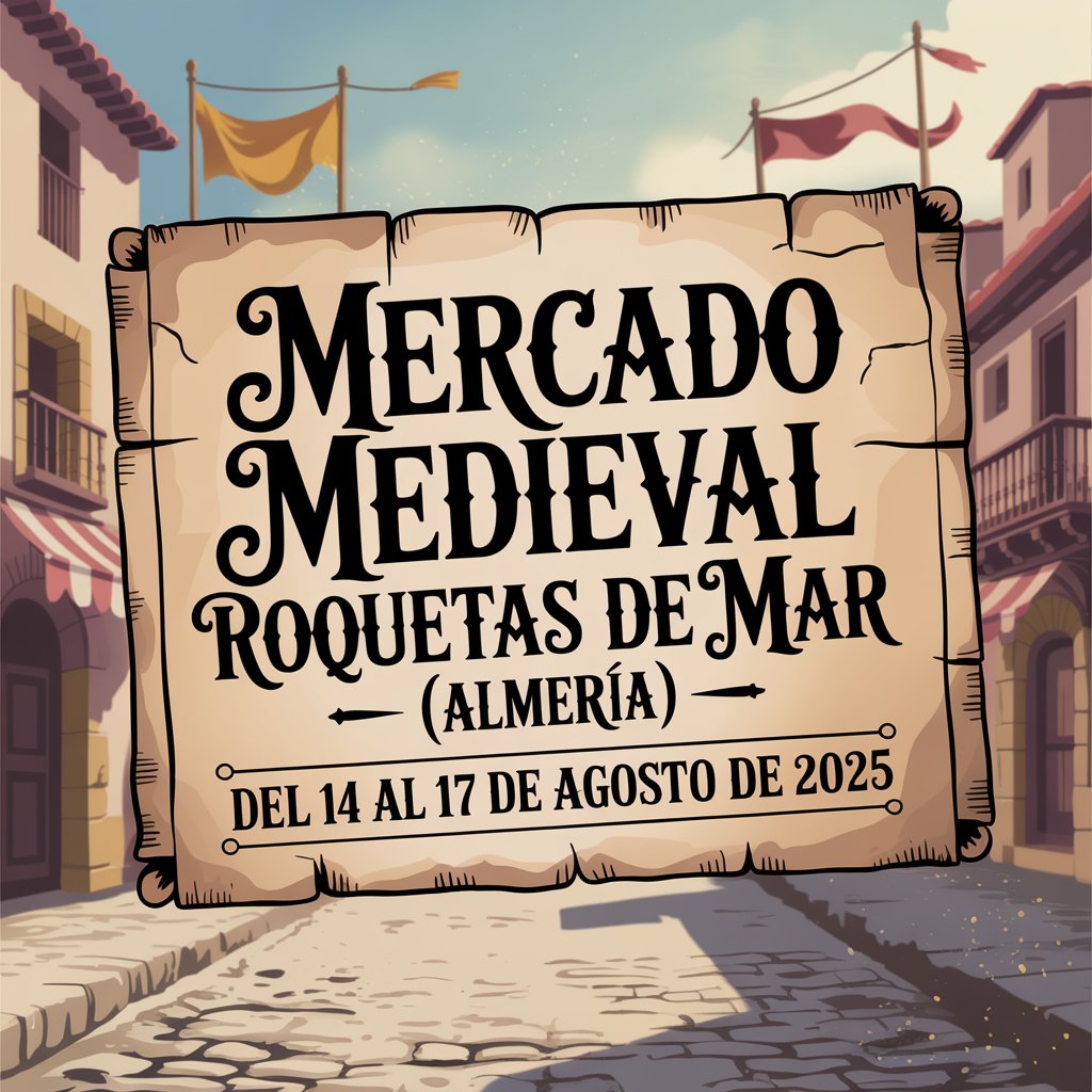 Mercado Medieval de Roquetas de Mar (Almería) 2025
