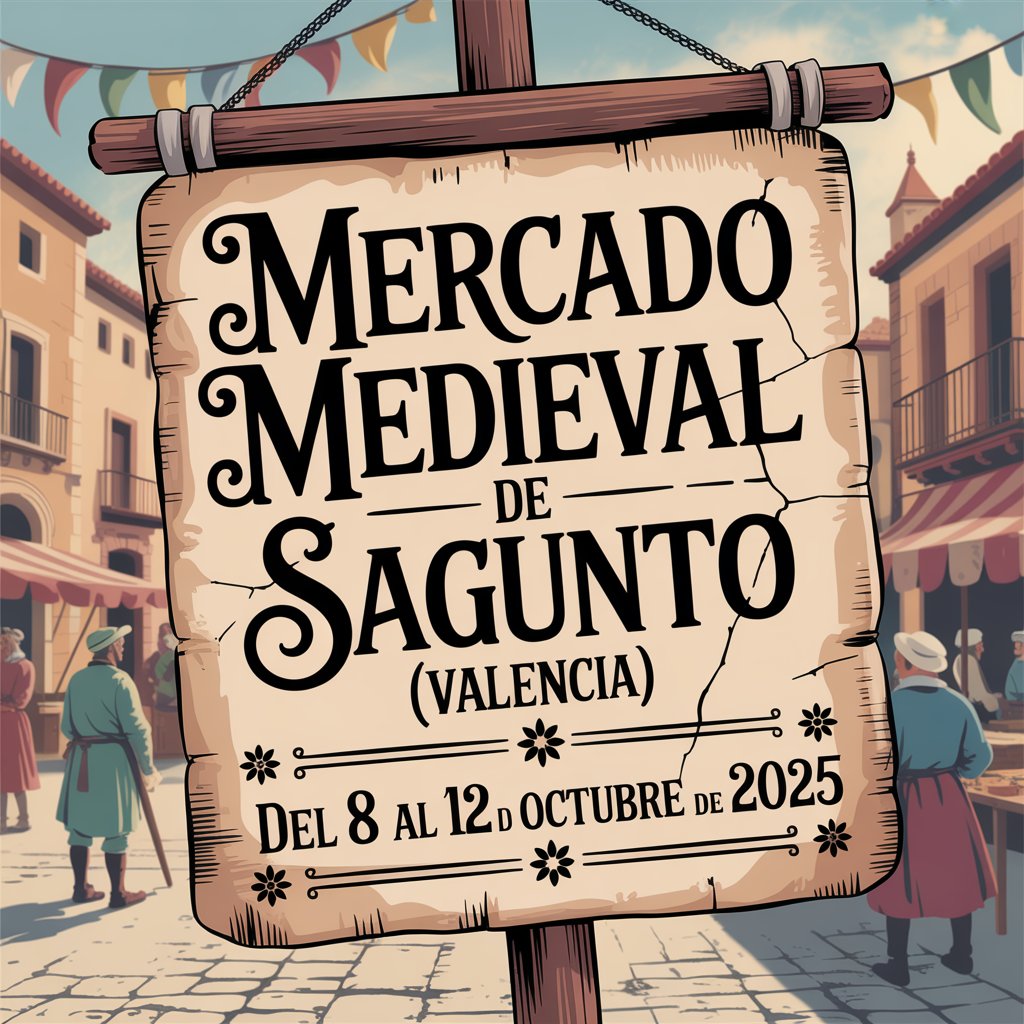 Mercado Medieval de Sagunto (Valencia) 2025
