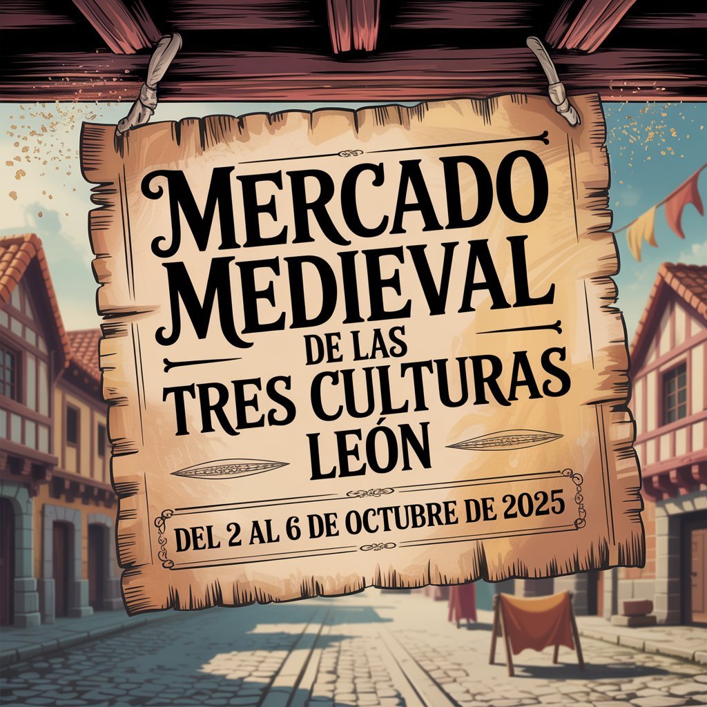Mercado Medieval de las Tres Culturas de León 2025