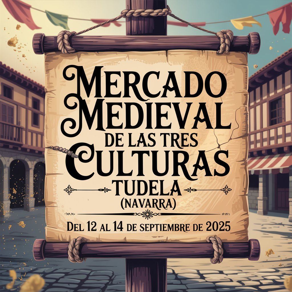Mercado Medieval de las Tres Culturas en Tudela (Navarra) 2025