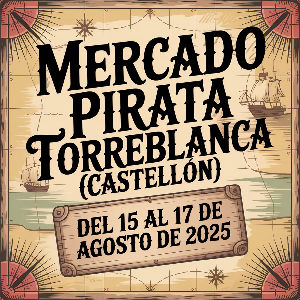 Mercado Pirata de Torreblanca (Castellón) 2025