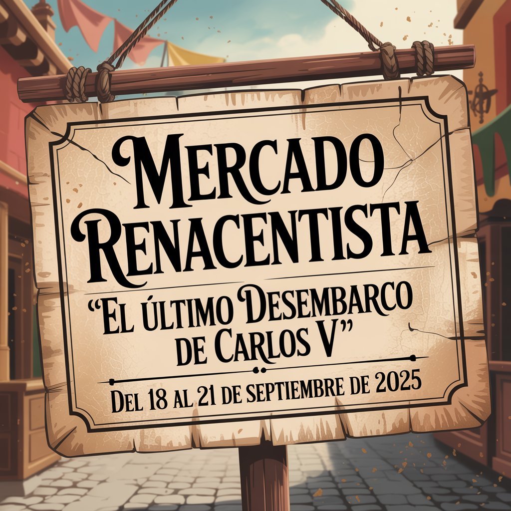 Mercado Renacentista "El Último Desembarco de Carlos V" Laredo (Cantabria) 2025