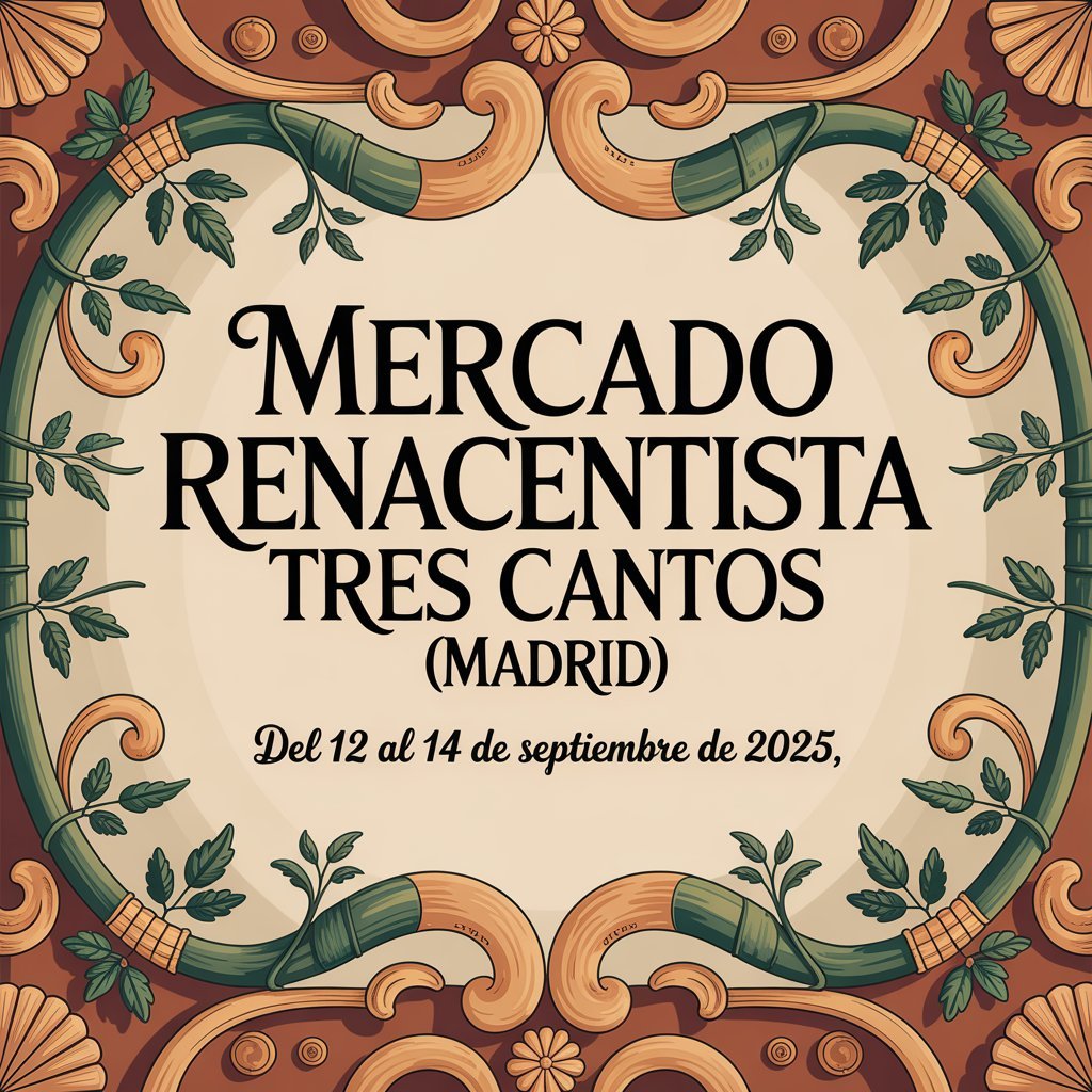 Mercado Renacentista de Tres Cantos (Madrid) 2025