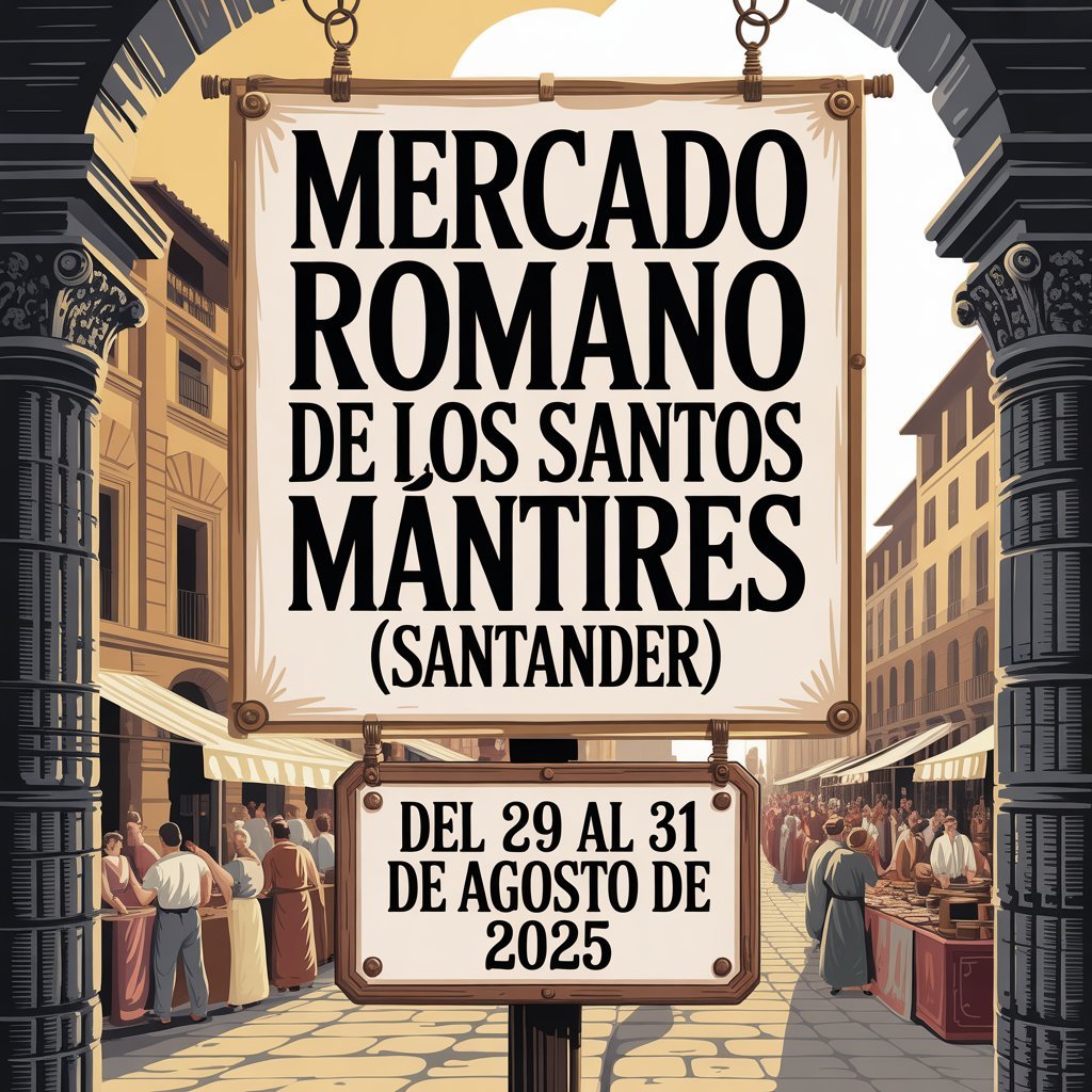 Mercado Romano de los Santos Mártires (Santander) 2025 Mercado Romano de los Santos Mártires (Santander) 2025