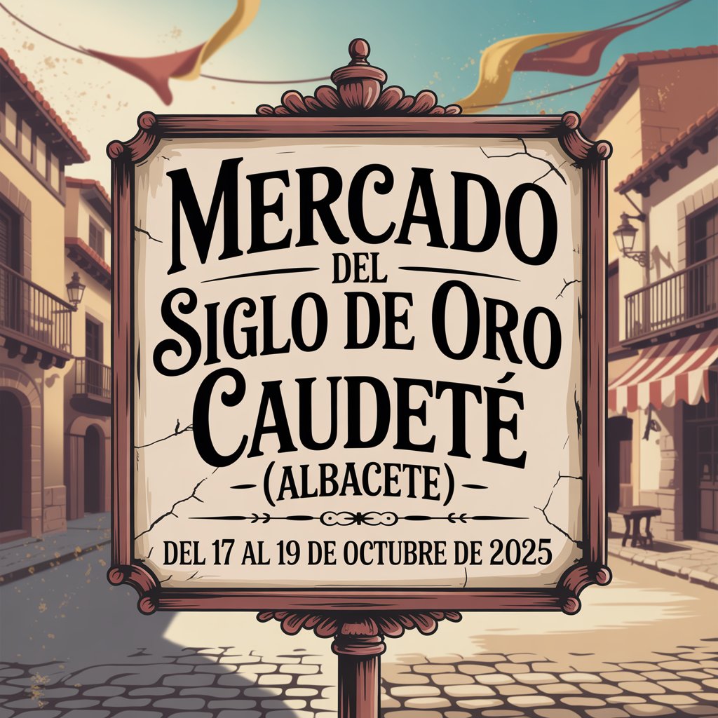 Mercado del Siglo de Oro en Caudete (Albacete) 2025