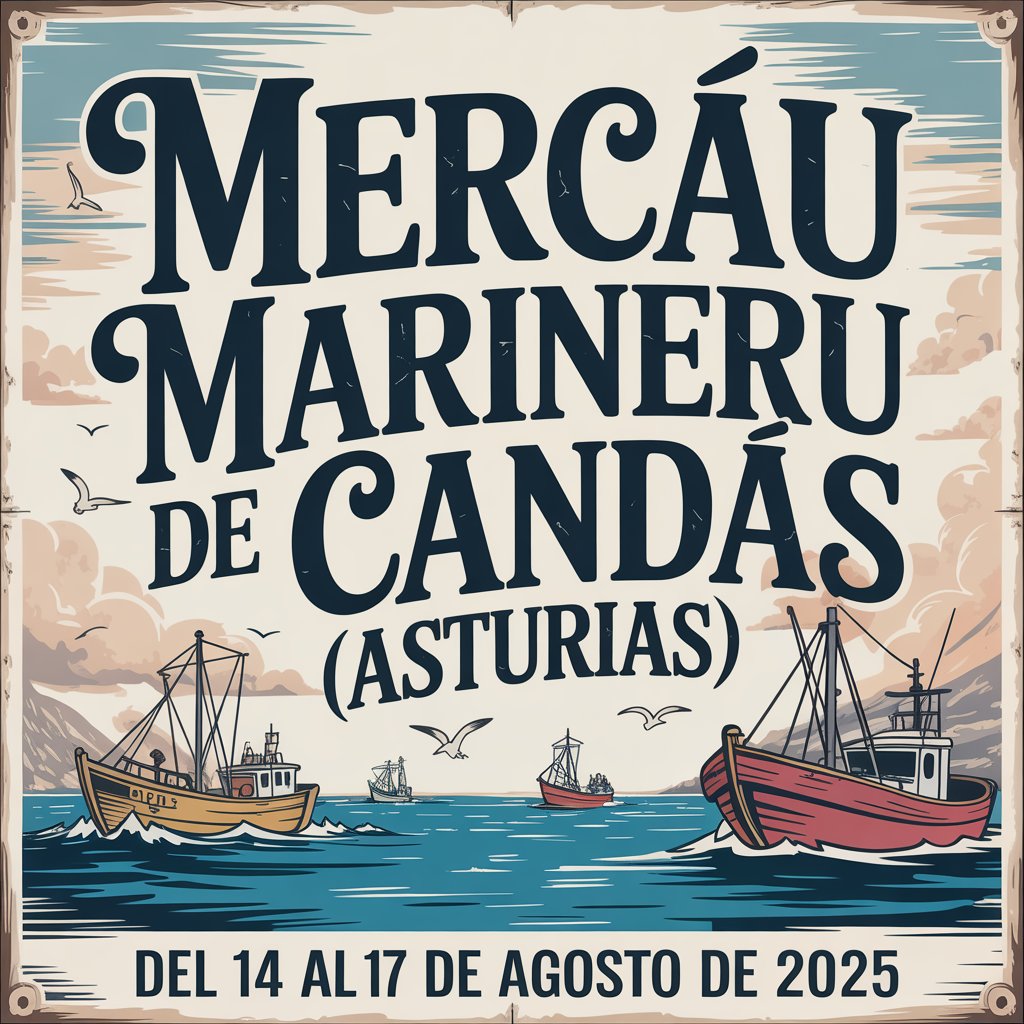 Mercáu Marineru de Candás (Asturias) 2025 Mercáu Marineru de Candás (Asturias) 2025