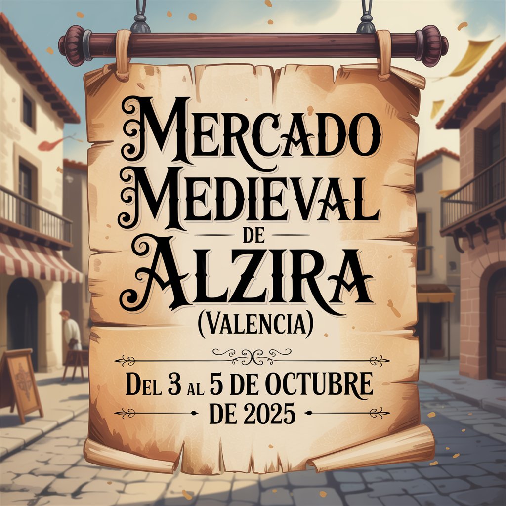 Mercado Medieval de Alzira (Valencia) 2025