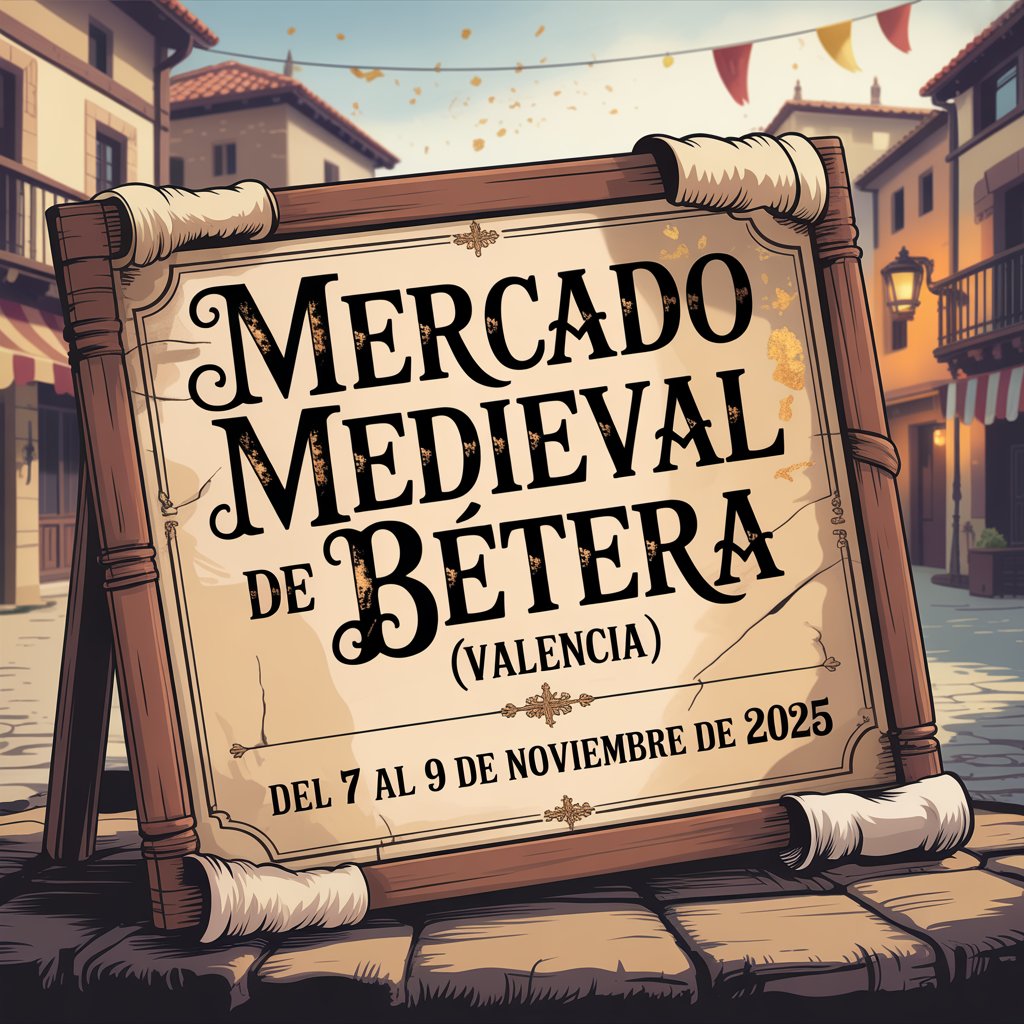 Mercado Medieval de Bétera (Valencia) | Del 7 al 9 de noviembre de 2025