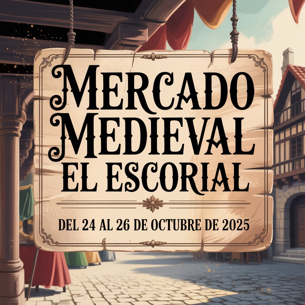 Mercado Medieval de El Escorial | 24 - 26 de octubre 2025