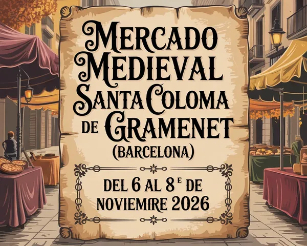 Mercado Medieval de Santa Coloma de Gramenet (Barcelona) 2026