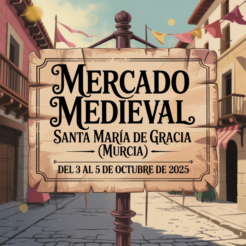 Mercado Medieval de Santa María de Gracia (Murcia) 2025