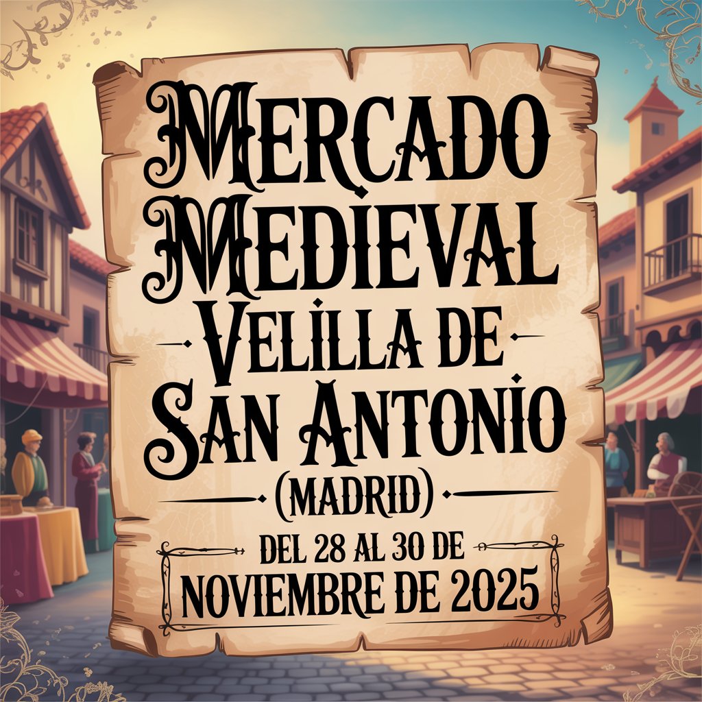 Mercado Medieval de Velilla de San Antonio (Madrid) 2025