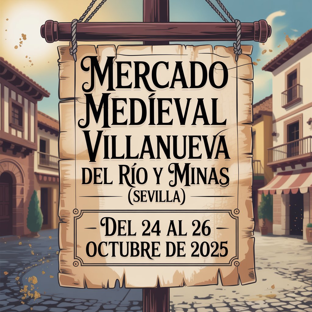 Mercado Medieval de Villanueva del Río y Minas (Sevilla) 2025