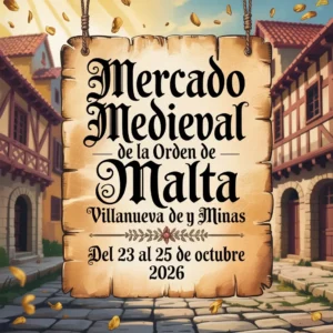 Mercado Medieval de la Orden de Malta en Villanueva del Río y Minas (Sevilla) 2026