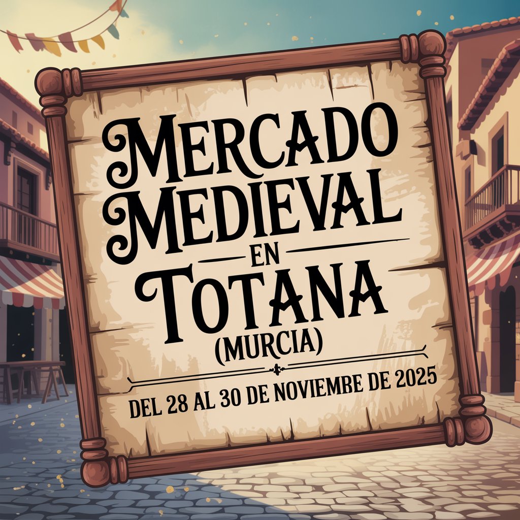 Mercado Medieval en Totana (Murcia) 2025