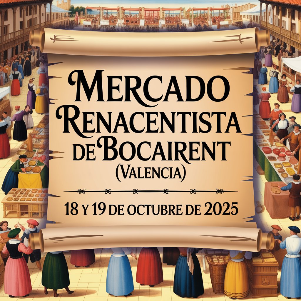 Mercado Renacentista de Bocairent (Valencia) 2025