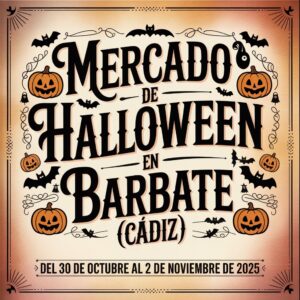 Mercado de Halloween en Barbate (Cádiz) 2025