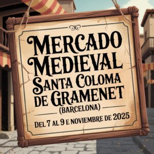 Mercado medieval de Santa Coloma de Gramenet (Barcelona) 2025