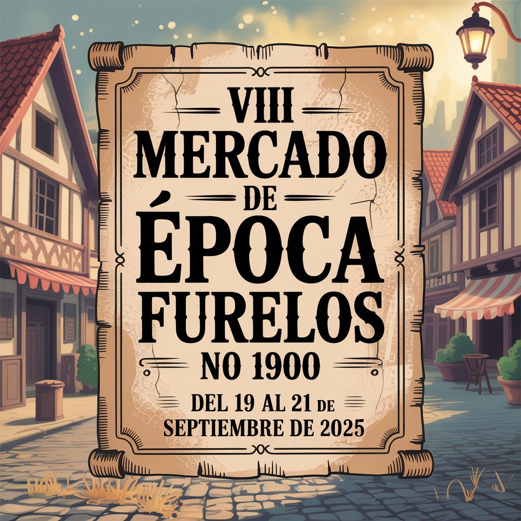 VIII Mercado de Época Furelos No 1900 (Melide, A Coruña) 2025