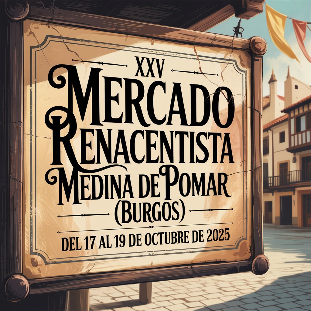 XXV Mercado Renacentista de Medina de Pomar (Burgos) 2025