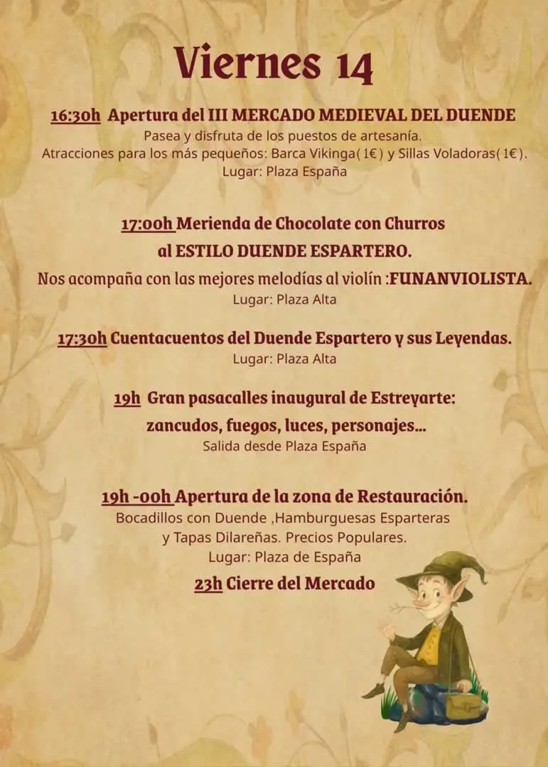 Mercado Medieval del Duende en Dílar (Granada) 2025