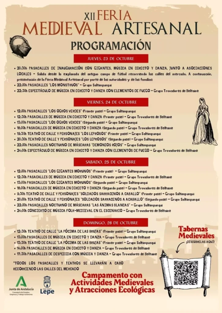 XII Jornadas Templarias de Lepe (Huelva) 2025