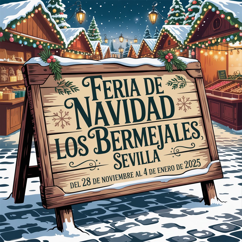 Feria de Navidad en Los Bermejales, Sevilla 2025