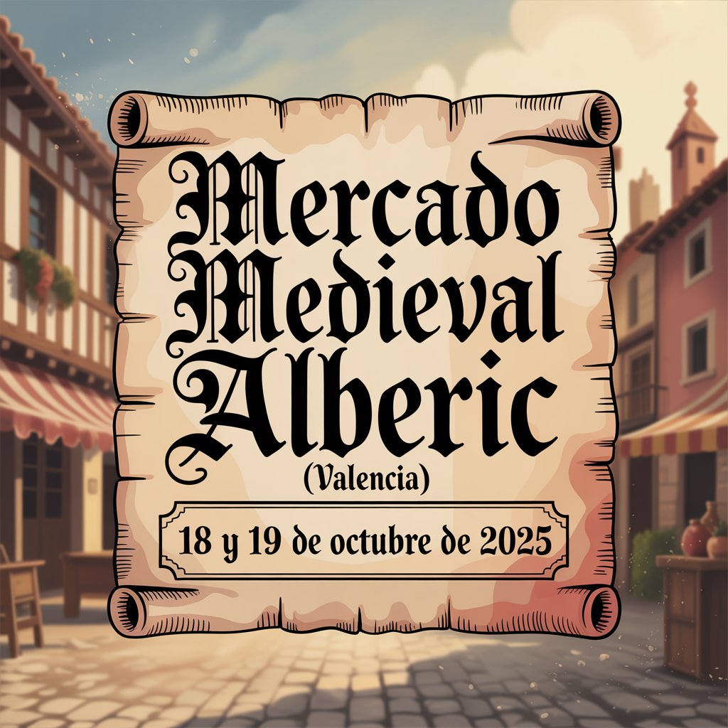 Mercado Medieval de Alberic (Valencia) 2025
