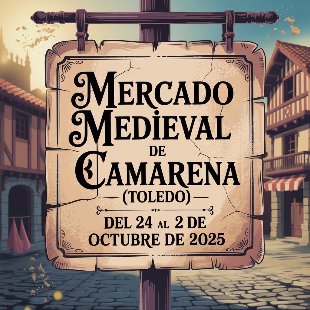 Mercado Medieval de Camarena (Toledo) 2025