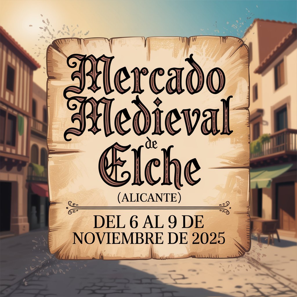 Mercado Medieval de Elche (Alicante) 2025