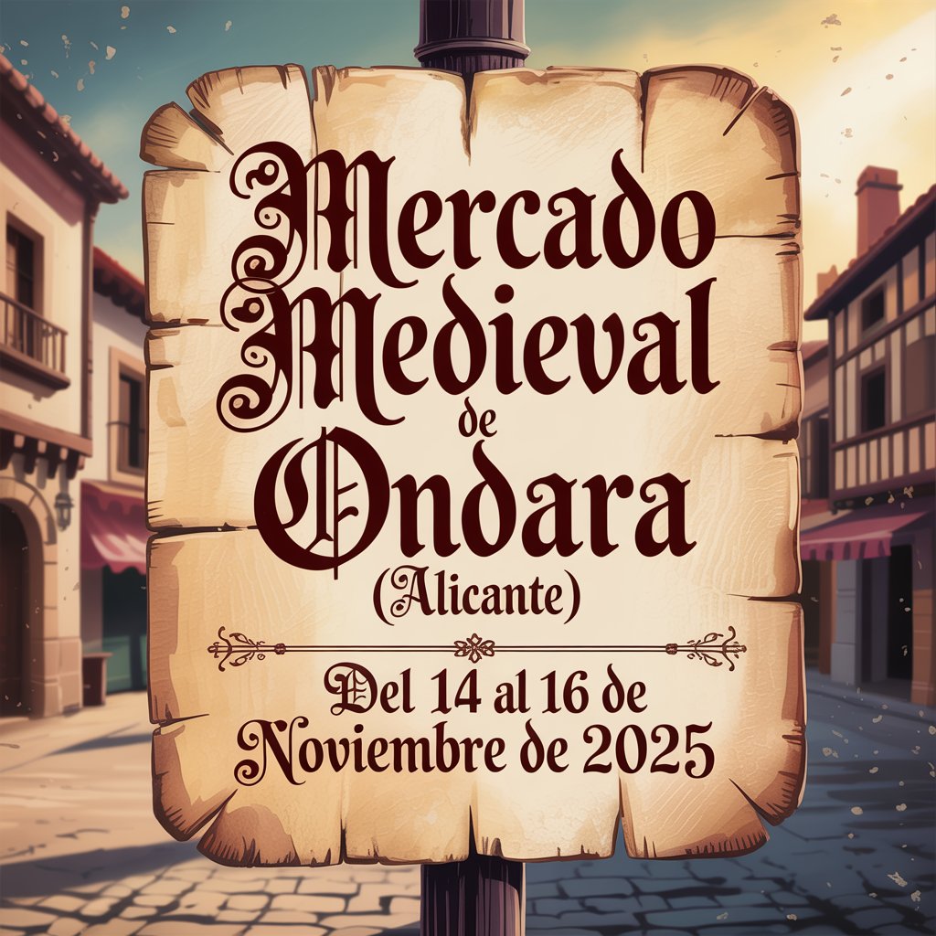 Mercado Medieval de Ondara (Alicante) 2025