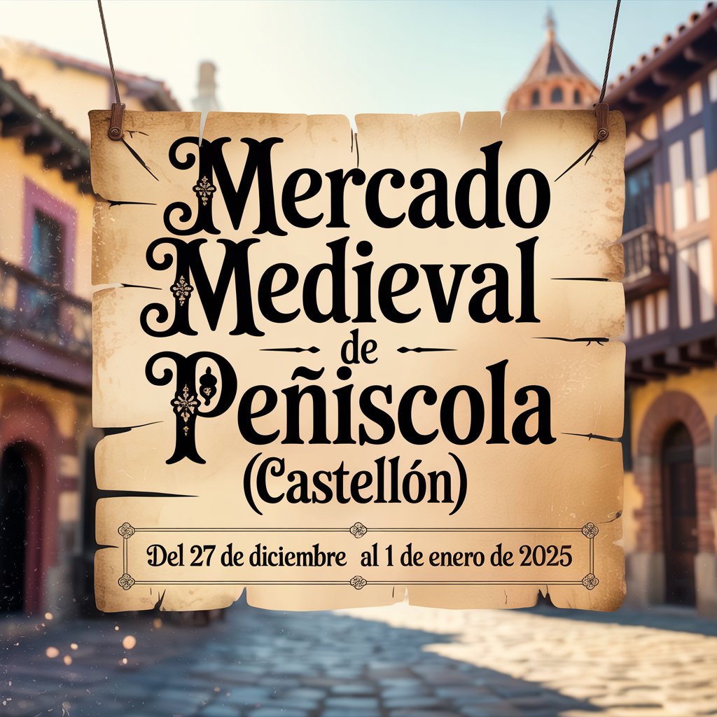 Mercado Medieval de Peñíscola (Castellón) 2025