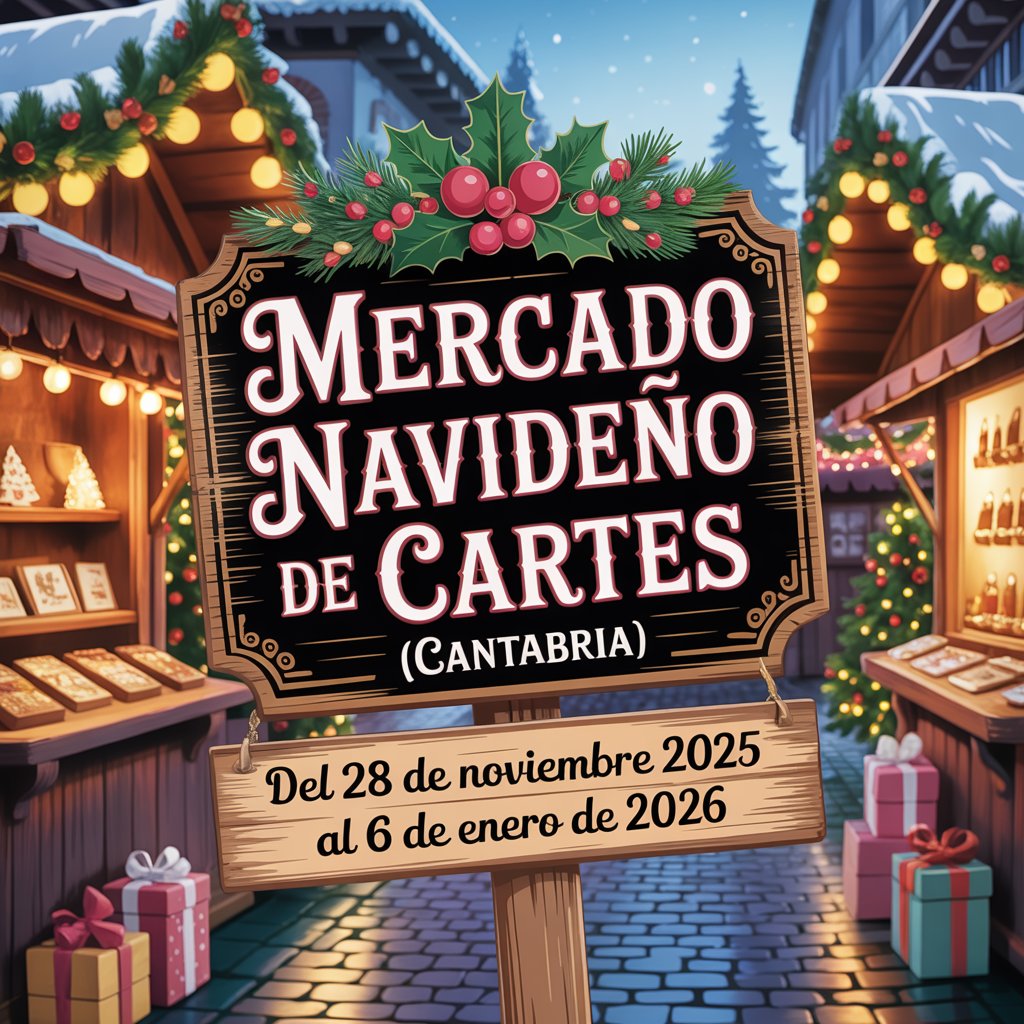 Mercado Navideño de Cartes (Cantabria) 2025
