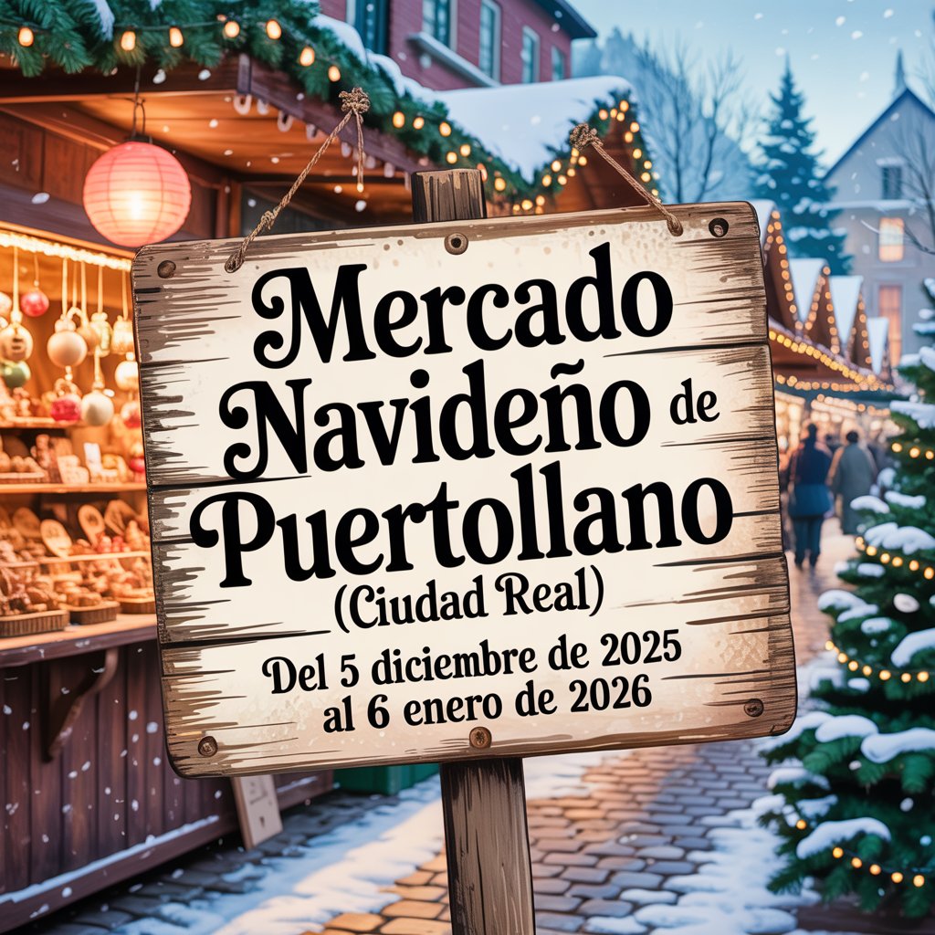 Mercado Navideño de Puertollano (Ciudad Real) 2025