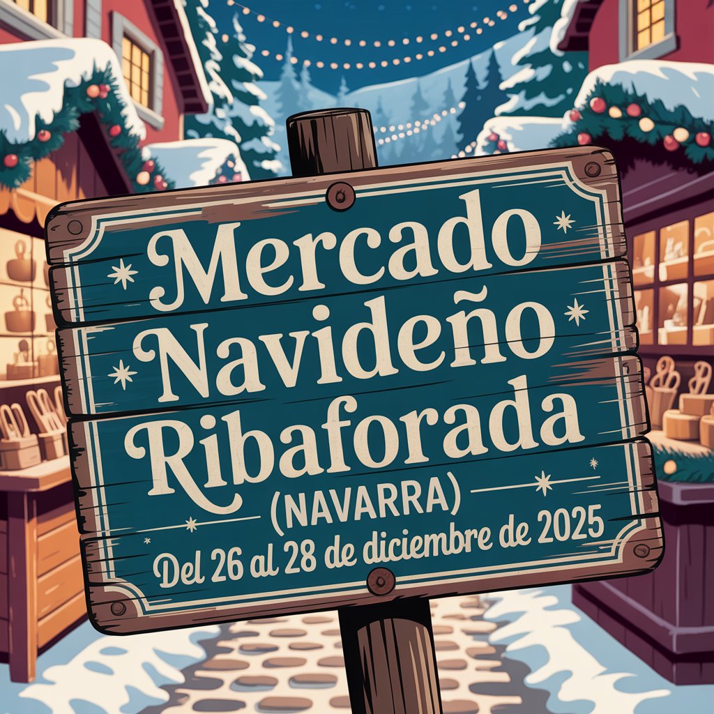 Mercado Navideño de Ribaforada (Navarra) 2025