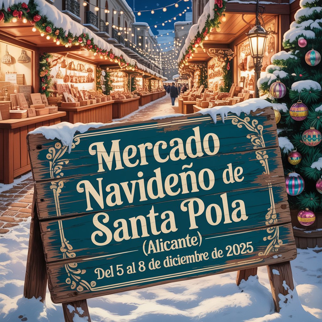 Mercado Navideño de Santa Pola (Alicante) 2025