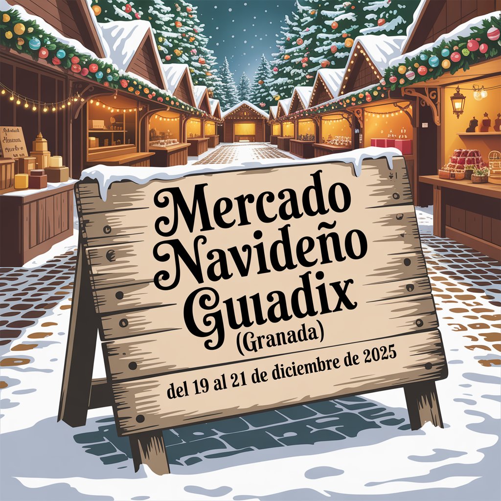 Mercado Navideño en Guadix (Granada) 2025