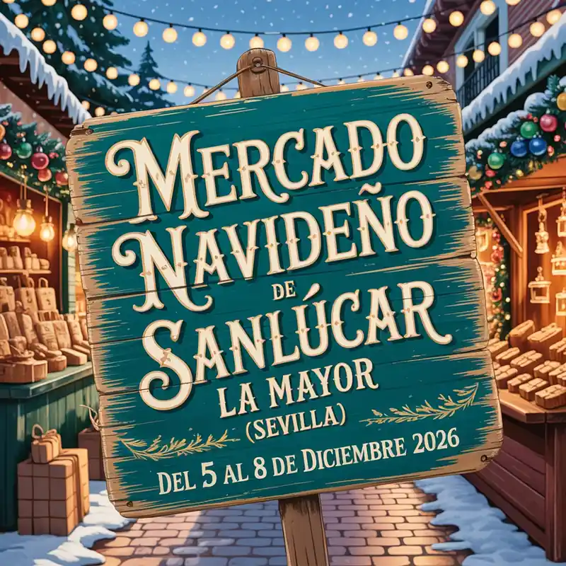 Mercado Navideño en Sanlúcar La Mayor (Sevilla) 2026