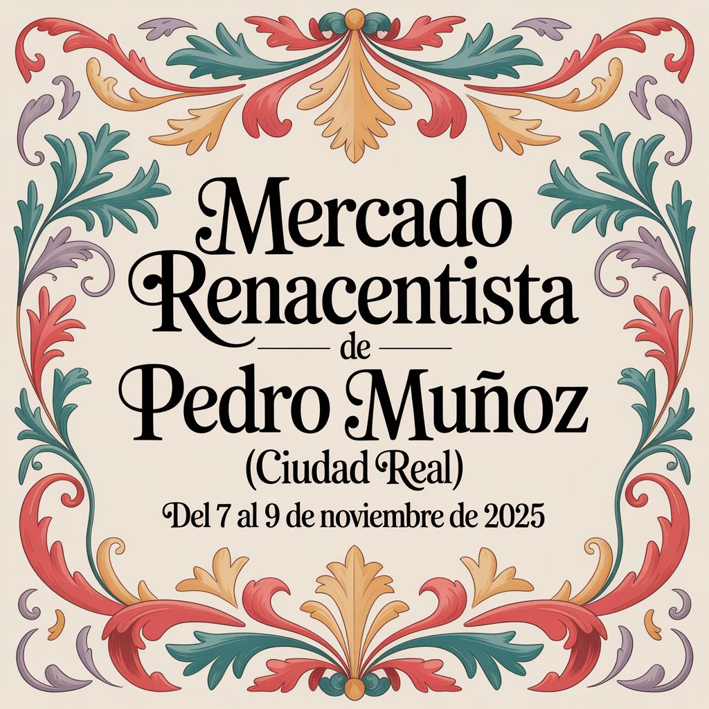 Mercado Renacentista de Pedro Muñoz (Ciudad Real) 2025