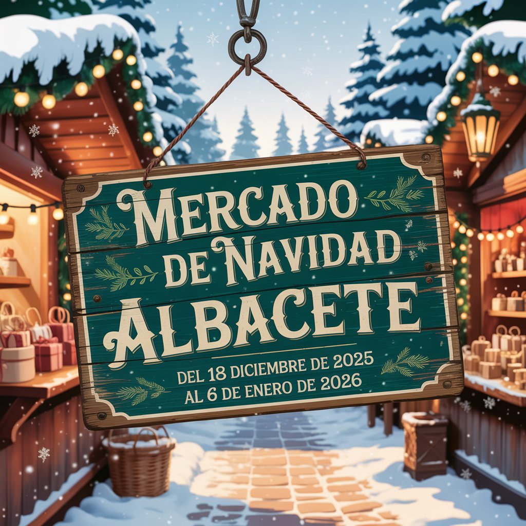 Mercado de Navidad de Albacete 2025