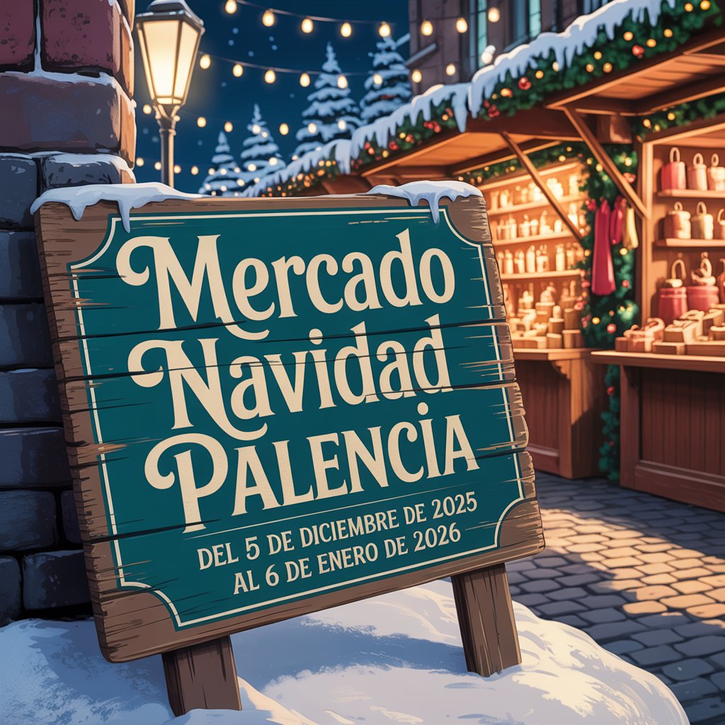 Mercado de Navidad de Palencia 2025