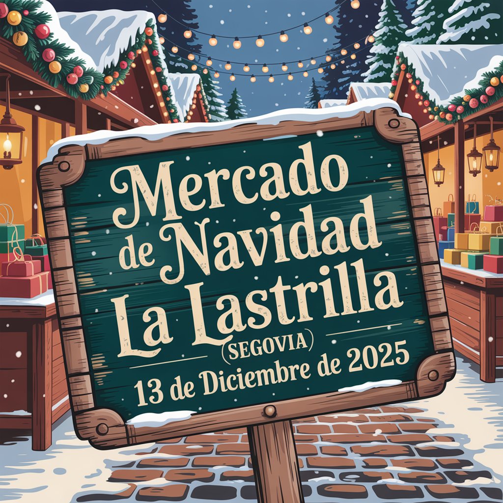 Mercado de Navidad en La Lastrilla (Segovia) 2025
