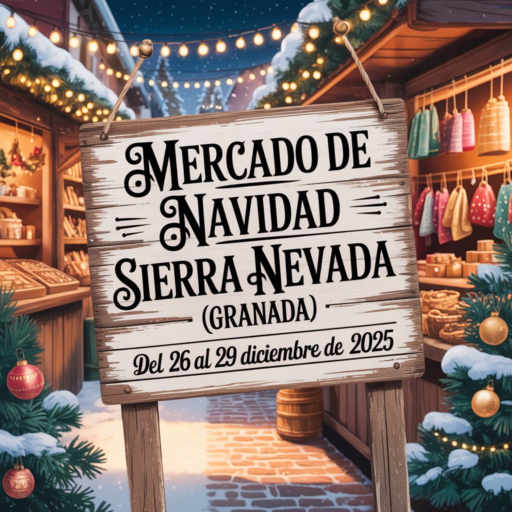 Mercado de Navidad en Sierra Nevada (Granada) 2025